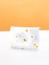 Daisy Pattern Small Wallet PVC