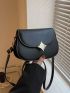 Minimalist Saddle Bag Mini Flap