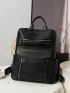 Minimalist Classic Backpack Medium Zipper