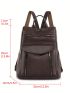 Minimalist Classic Backpack Medium Zipper