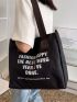 Waterproof Canvas Handbag Shoulder Bag For Women Large Crossbody Bag For Students School Bag