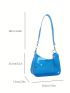 Medium Hobo Bag Clear Design PVC