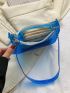 Medium Hobo Bag Clear Design PVC