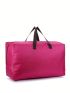 Solid Color Storage Bag Double Handle