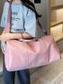 PU Travel Bag Waterproof Pink