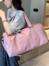 PU Travel Bag Waterproof Pink