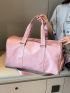 PU Travel Bag Waterproof Pink