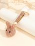 Rhinestone Rabbit Decor Bag Charm Glamorous