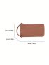 New Fashion Mini Wallet Women Fashion New Mobile Phone Bag Long Zipper Solid Color Convenient