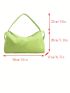 Minimalist Hobo Bag Green