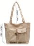 Multi-Pocket Shopper Bag Nylon