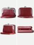 Mini Coin Purse Fashionable PU Zipper For Daily Decoration