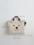 Cartoon Design Square Bag Oversized Cute