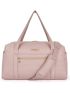 Travel Duffle Bag Weekender Overnight Bag for Women Large Carry On Bag with Laptop Compartment, Shoes Bag (Pink)