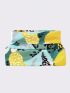 Zipper Front Nylon Travel Messenger Bag Outdoor Travel Printed Breast Bag