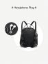 Women Multi-function Backpack Women's Pouch Ladies Shoulder Bag