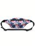 Mini Waist Bag Flower Pattern