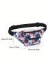 Mini Waist Bag Flower Pattern