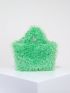 Small Bucket Bag Green Fuzzy Fashionable