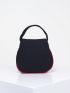Mini Novelty Bag Sequins Decor Top Handle