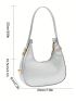 Mini Zipper Hobo Bag Fashionable Adjustable-strap