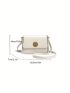 Genuine Leather Crossbody Bag Women's Square Shoulder Handbag