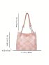 Fashion Women's Shoulder Bag Solid Color Women's Bag Handbag