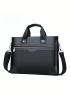 Large Capacity Men Briefcase Double Handle