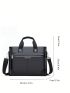 Large Capacity Men Briefcase Double Handle