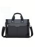 Large Capacity Men Briefcase Double Handle