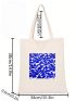 Graphic Pattern Tote Bag Double Handle Casual Style