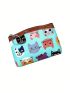 Cartoon Pattern Coin Purse Zipper