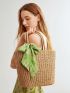 PREMIUM RAFFIA STRAW TOTE BAG