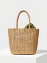 PREMIUM RAFFIA STRAW TOTE BAG