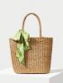 PREMIUM RAFFIA STRAW TOTE BAG