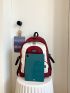 Drawstring Design Classic Backpack Medium With Coin Purse