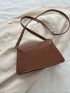 Medium Flap Square Bag Minimalist