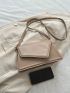 Medium Flap Square Bag Minimalist