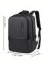 Minimalist Laptop Backpack Medium Black