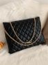 New Fashion Shoulder Bag Plaid Pu Crossbody Bag For Women Large Envelope Handbag