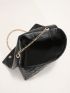 New Fashion Shoulder Bag Plaid Pu Crossbody Bag For Women Large Envelope Handbag