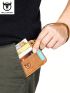 First Layer Cowhide Genuine Leather Men's Multi-card Real Pickup Bag Name Card Holder Business Bank Credit Card Set