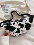 Medium Waist Bag Cow Pattern