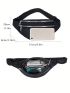 Medium Fanny Pack Black Minimalist For Daily