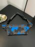 Camo Pattern Fanny Pack With Zipper