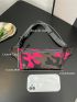 Camo Pattern Fanny Pack With Zipper