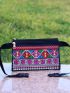 Vintage Mini Fanny Pack Random Geometric & Flower Pattern