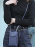 Women's Long Handheld Large Capacity Mobile Phone Wallet Zipper One Shoulder Crossbody Bag