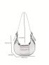 Women's Bag 2023 Brand Designer Zipper Small Handbag Lady Fashion Shoulder Bag Pu Casual Hobo Bag