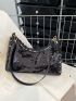 Sequin Decor Evening Bag Women's Light Extravagant New High-End Fashion Sequin Dinner Bag Lady's Handbag